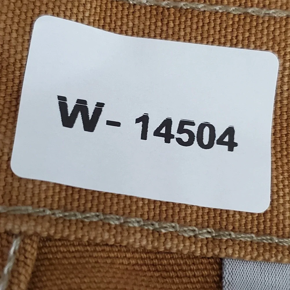 VINTAGE Carhartt Men Pants 40X30 Brown Double Knee Dungaree Made In USA READ
